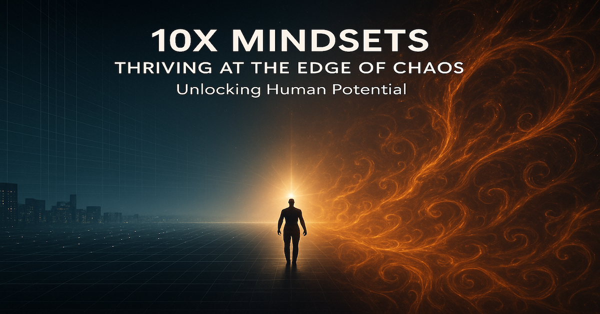 10X MINDSETS - THRIVING AT THE EDGE OF CHAOS - Unlocking Human POTENTIAL